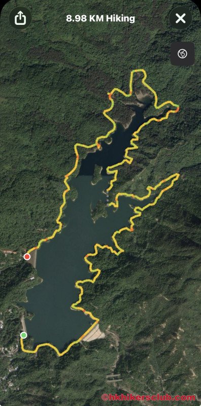 Shing Mun reservoir hike