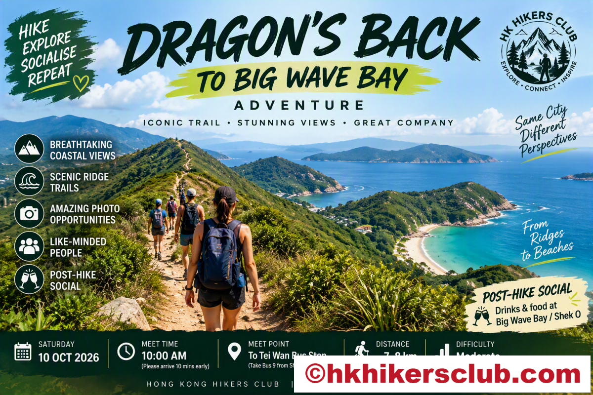 Dragon's Back to Big Wave Bay Adventure