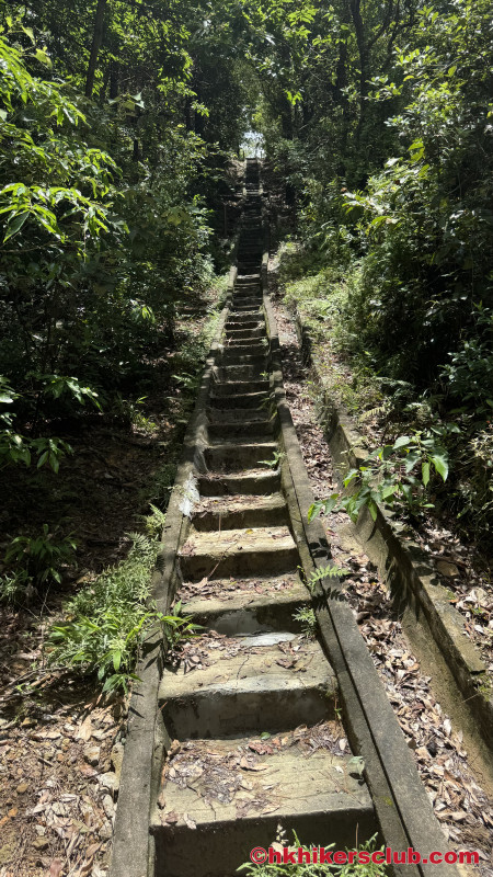 Second set of stairs and then the worst is over