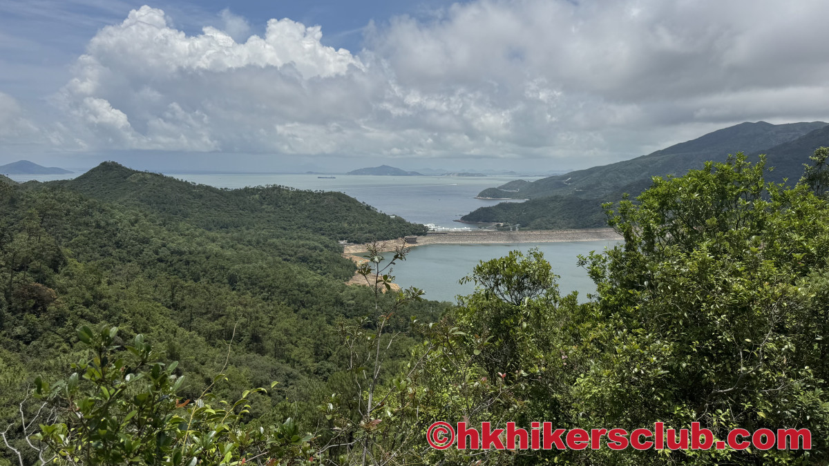 Beautiful views of the reservoir and Shek Pik prison.