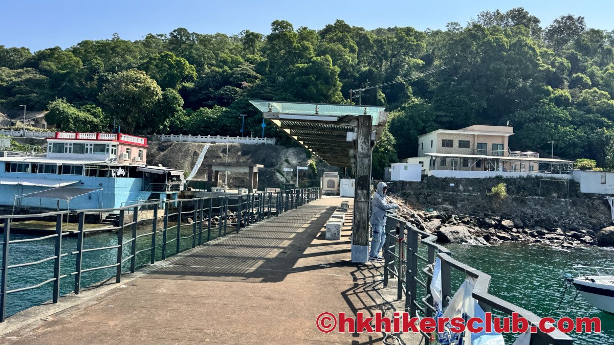 Turn right and follow the path