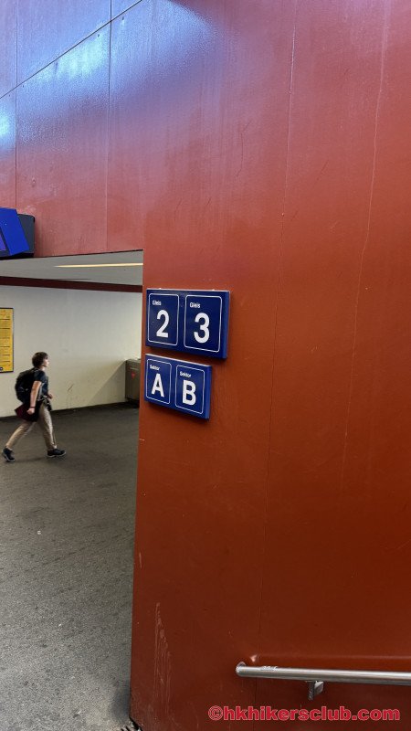 Platform 3 to Zermatt but check the SBB  Mobile app to be sure, things change sometimes.
