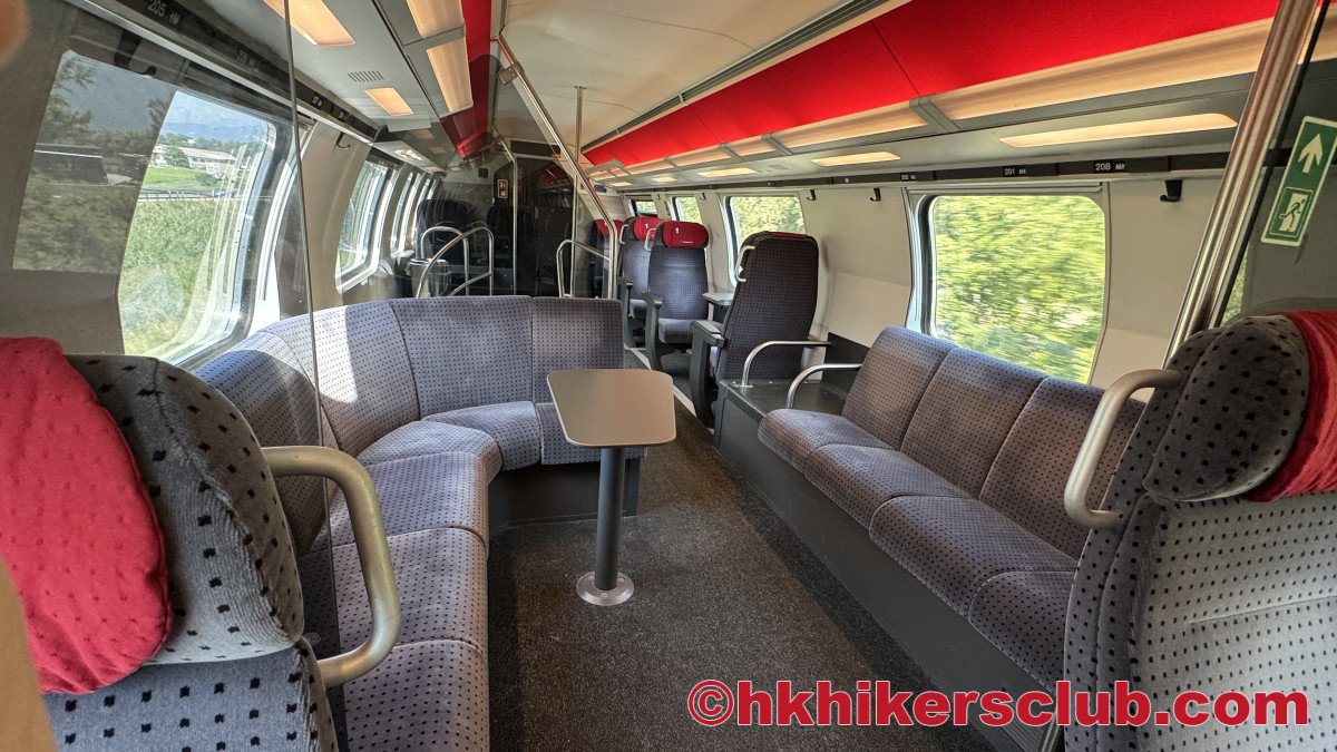 Very clean and lots of space and very quiet onboard