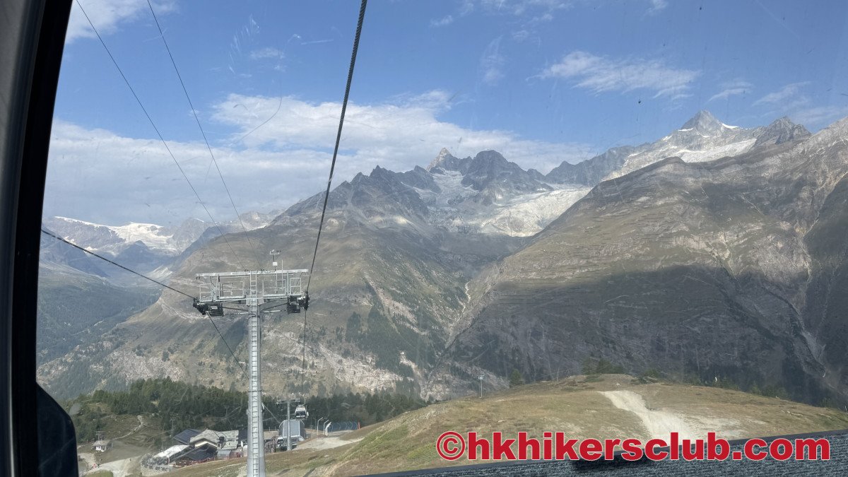 The gondola ride is spectacular