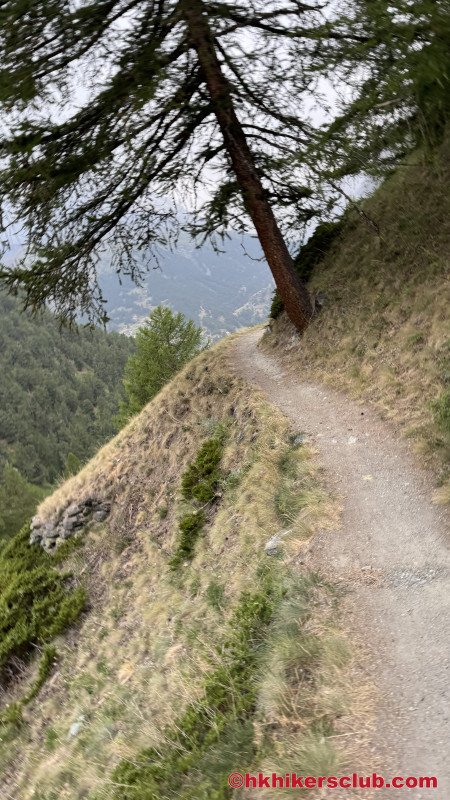 A lot of walking on the edge