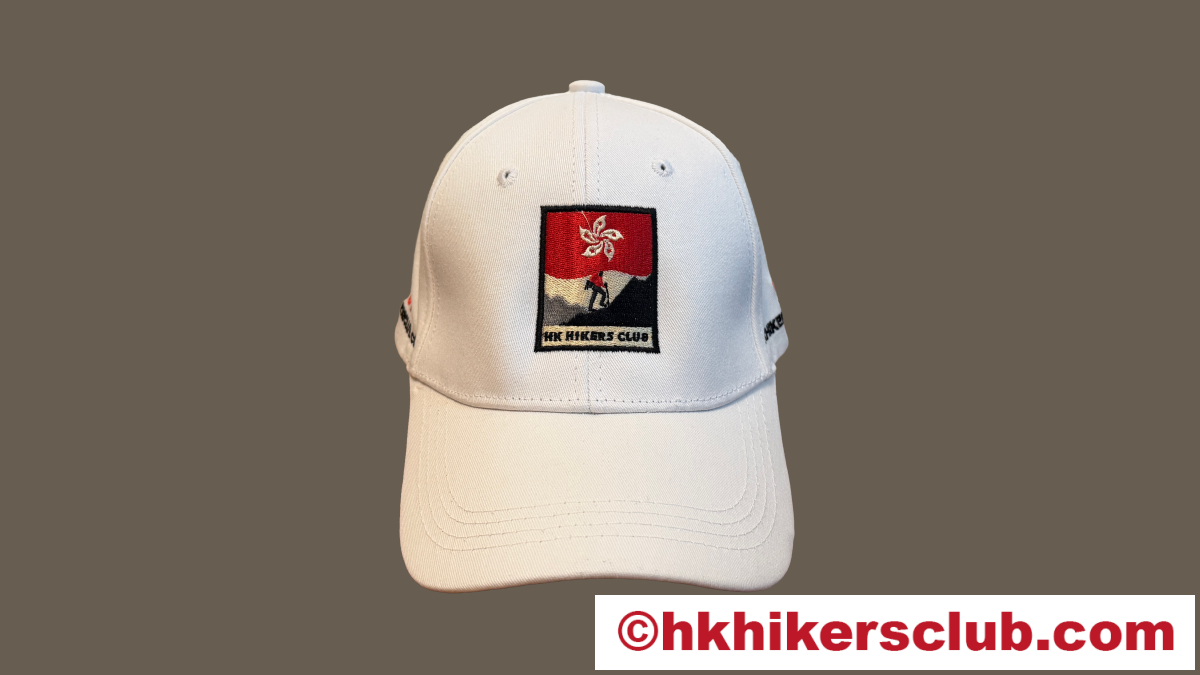HK Hikers Club Classic Cotton Cap – White | Outdoor & Everyday Wear thumbnail